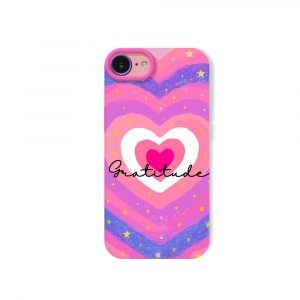 Radiant Heart Gratitude Silicone Case for Apple iPhone Series - iPhone 16e, Pink