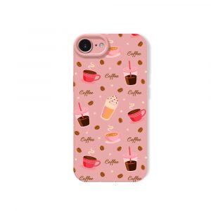 Brewed Bliss Coffee Lovers Silicone Case for Apple iPhone Series