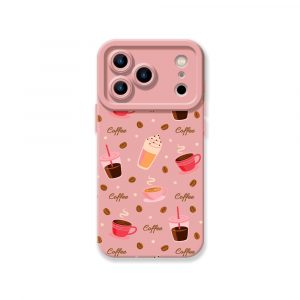 Brewed Bliss Coffee Lovers Silicone Case for Apple iPhone Series