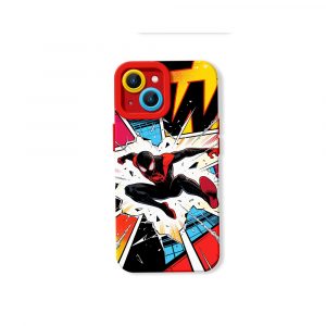 Heroic Burst Comic Art Silicone Case for Apple iPhone Series