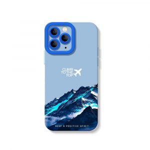Mountain Adventure Inspiration Silicone Case for Apple iPhone Series