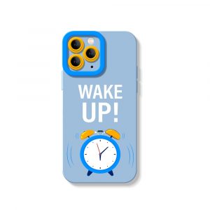 Vibrant Alarm Clock Wake-Up Call Silicone Case for Apple iPhone Series