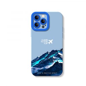 Mountain Adventure Inspiration Silicone Case for Apple iPhone Series
