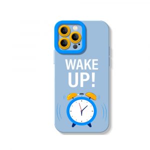 Vibrant Alarm Clock Wake-Up Call Silicone Case for Apple iPhone Series
