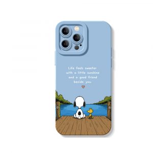 Sunny Companions Friendship Dockside Silicone Case for Apple iPhone Series