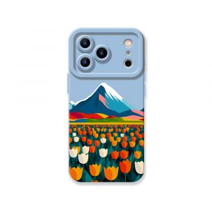 Mountain Bloom Vista Silicone Case for Apple iPhone Series