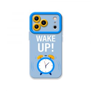 Vibrant Alarm Clock Wake-Up Call Silicone Case for Apple iPhone Series
