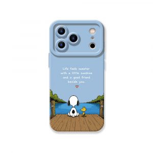 Sunny Companions Friendship Dockside Silicone Case for Apple iPhone Series