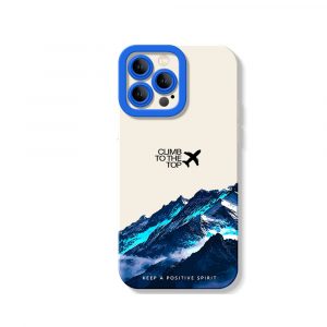 Mountain Adventure Inspiration Silicone Case for Apple iPhone Series - iPhone 11 Pro Max, White