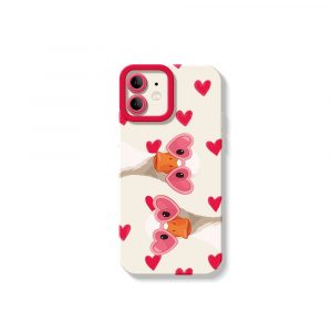 Quirky Love Goose Silicone Case for Apple iPhone Series