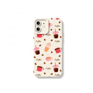Brewed Bliss Coffee Lovers Silicone Case for Apple iPhone Series