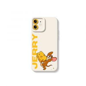 Cheesy Mouse Delight Silicone Case for Apple iPhone Series