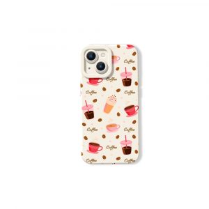 Brewed Bliss Coffee Lovers Silicone Case for Apple iPhone Series
