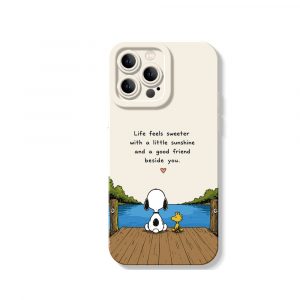 Sunny Companions Friendship Dockside Silicone Case for Apple iPhone Series