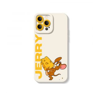 Cheesy Mouse Delight Silicone Case for Apple iPhone Series