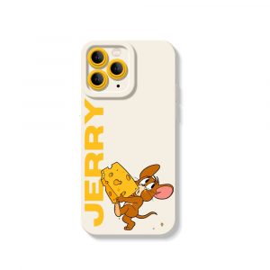 Cheesy Mouse Delight Silicone Case for Apple iPhone Series