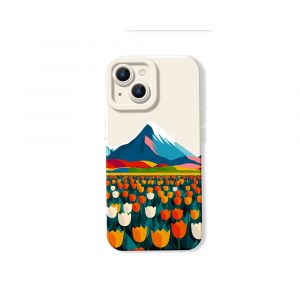 Mountain Bloom Vista Silicone Case for Apple iPhone Series