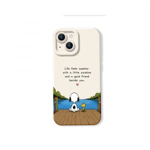 Sunny Companions Friendship Dockside Silicone Case for Apple iPhone Series