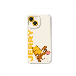 Cheesy Mouse Delight Silicone Case for Apple iPhone Series