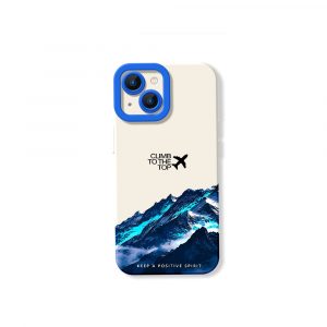 Mountain Adventure Inspiration Silicone Case for Apple iPhone Series - iPhone 15, White