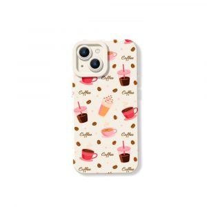 Brewed Bliss Coffee Lovers Silicone Case for Apple iPhone Series