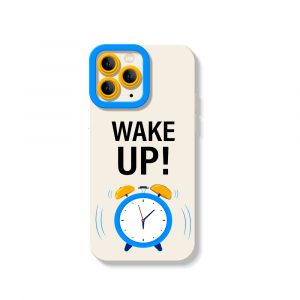Vibrant Alarm Clock Wake-Up Call Silicone Case for Apple iPhone Series