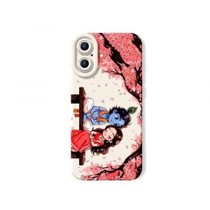 Blossom Harmony Enchanting Duo Silicone Case for Apple iPhone Series - iPhone 16, White