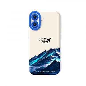 Mountain Adventure Inspiration Silicone Case for Apple iPhone Series