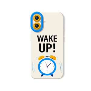 Vibrant Alarm Clock Wake-Up Call Silicone Case for Apple iPhone Series