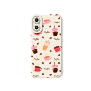 Brewed Bliss Coffee Lovers Silicone Case for Apple iPhone Series