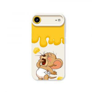 Cheesy Drip Delight Silicone Case for Apple iPhone Series