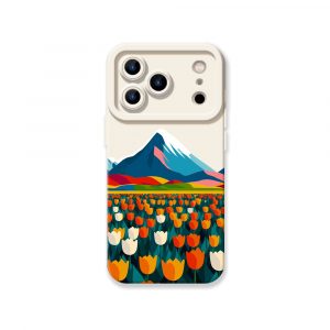 Mountain Bloom Vista Silicone Case for Apple iPhone Series