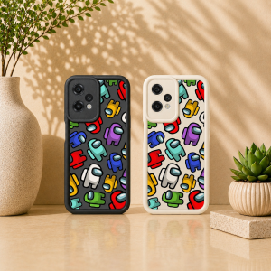 Among Colorful Crewmates Silicone Case for for OnePlus Nord CE 2 Lite 5G