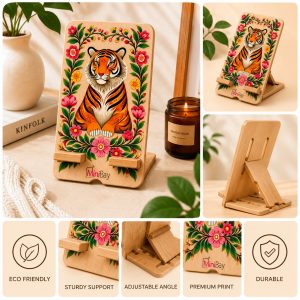Royal Tiger Bloom Bamboo Stand