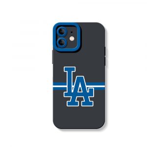 Urban Blue Line Design Silicone Case for Apple iPhone Series
