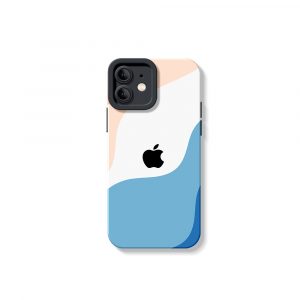 Serene Waves Design Silicone Case for Apple iPhone Series