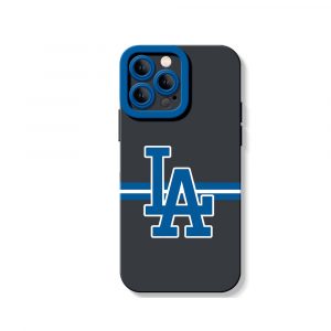 Urban Blue Line Design Silicone Case for Apple iPhone Series