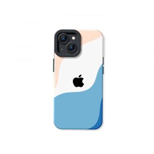 Serene Waves Design Silicone Case for Apple iPhone Series