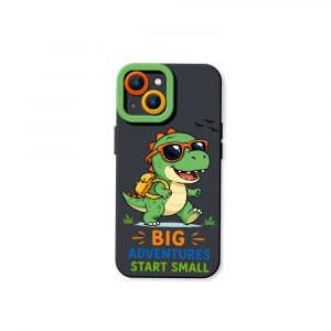 Adventure Dino Delight Silicone Case for Apple iPhone Series