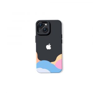 Dreamy Horizon Color Block Silicone Case for Apple iPhone Series