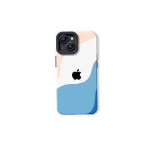 Serene Waves Design Silicone Case for Apple iPhone Series