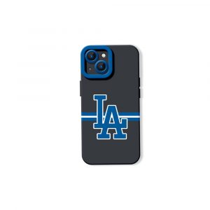 Urban Blue Line Design Silicone Case for Apple iPhone Series
