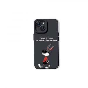 Cool Rabbit Vibe Money Talk Silicone Case for Apple iPhone Series