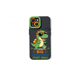 Adventure Dino Delight Silicone Case for Apple iPhone Series