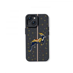 Starry Night Carousel Deer Silicone Case for Apple iPhone Series