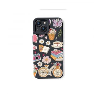 Vintage Adventure Vibes Silicone Case for Apple iPhone Series.