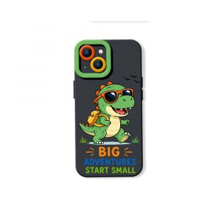 Adventure Dino Delight Silicone Case for Apple iPhone Series