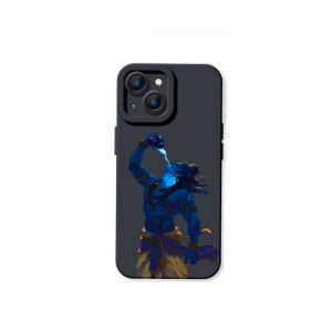 Vibrant Shiva Warrior Art Silicone Case for Apple iPhone Series