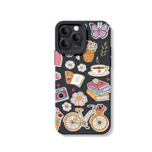 Vintage Adventure Vibes Silicone Case for Apple iPhone Series.