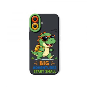 Adventure Dino Delight Silicone Case for Apple iPhone Series
